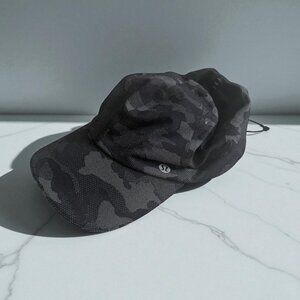 LULULEMON Women's Camo Fast and Free Run Hat One Size NEW NWOT